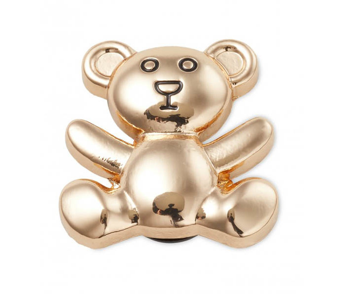 Crocs ukras Jibbitz Gold Teddy Bear
