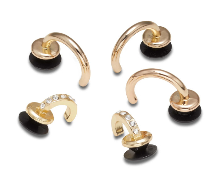 Crocs ukras Jibbitz SummerNostalgiaGold5Pk