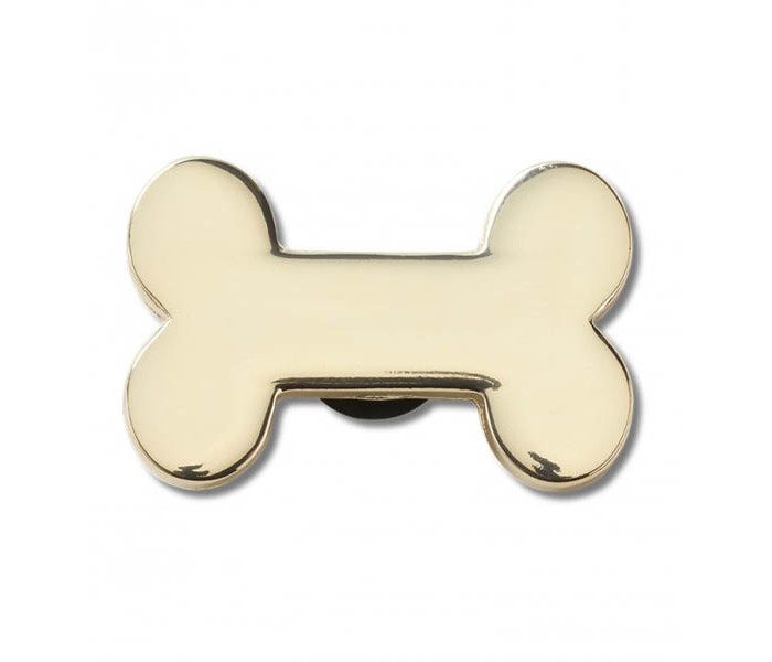 Crocs ukras Jibbitz Gold Dog Bone