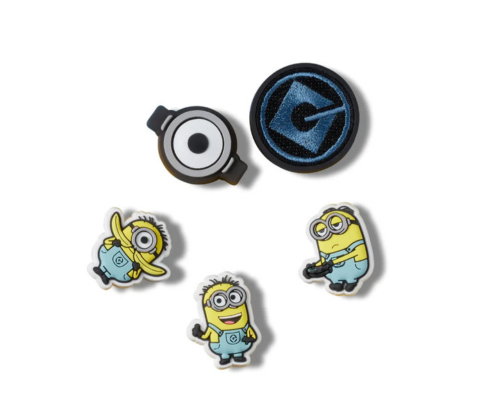 Crocs ukras Jibbitz / Minions 5Pck