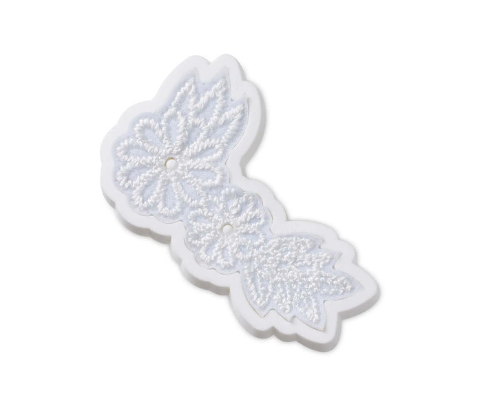 Crocs ukras Jibbitz / Elegant White Floral 15