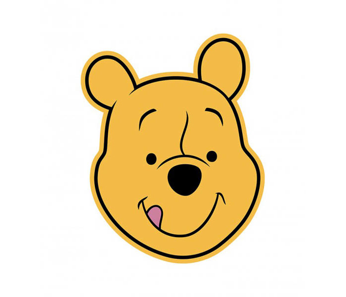 Crocs ukras Jibbitz Winnie The Pooh Face