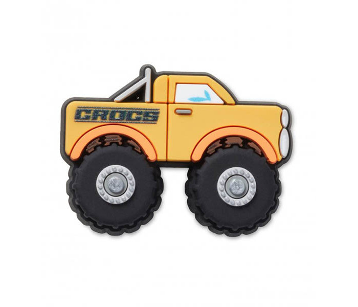 Crocs ukras Jibbitz Orange Monster Truck