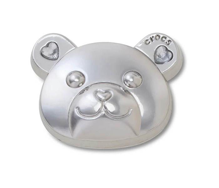 Crocs ukras Jibbitz Indie Silver Bear