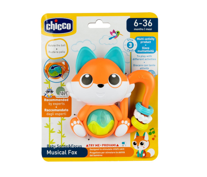 Zvečka lisica 6-36m