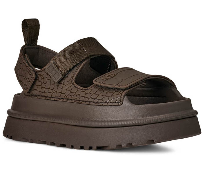 Ženske UGG sandale goldenglow embossed