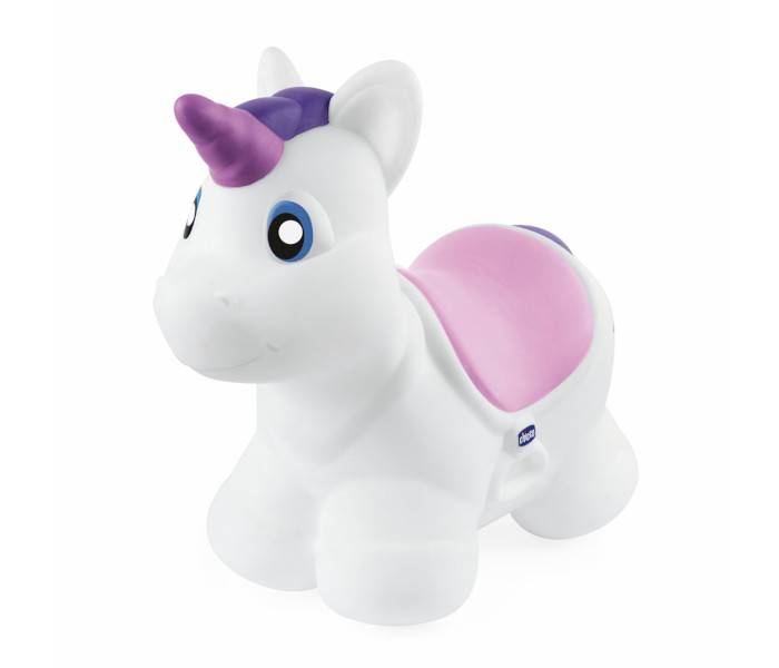 Igračka za skakutanje na naduvavanje jednorog roza