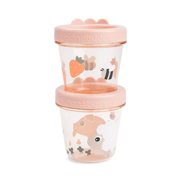 Posuda za čuvanje hrane 2 komada,  Tiny farm Powder
