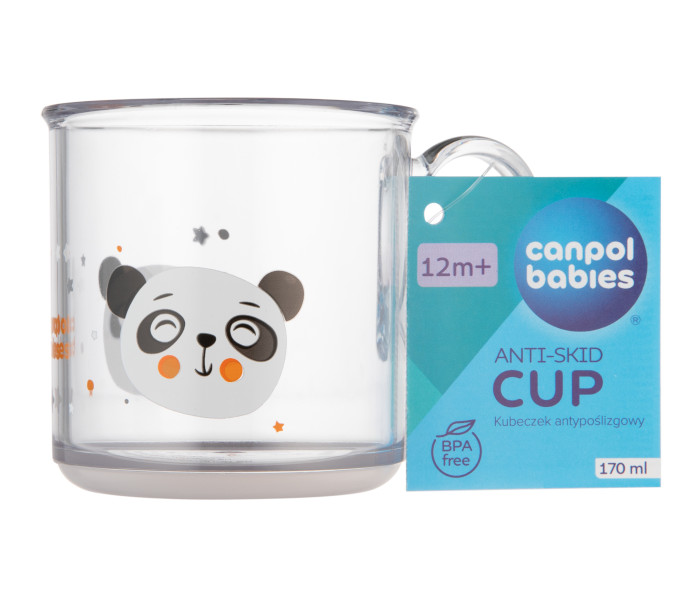 Canpol babies šolja/čaša sa neklizajućim dnom, 170ml.