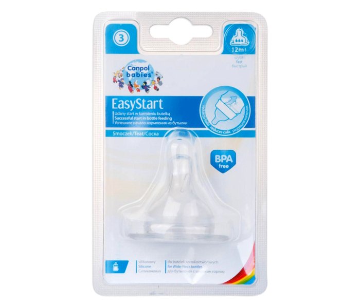 Cucla za flasicu,silikon,siroka,easy start,1/1,12m+