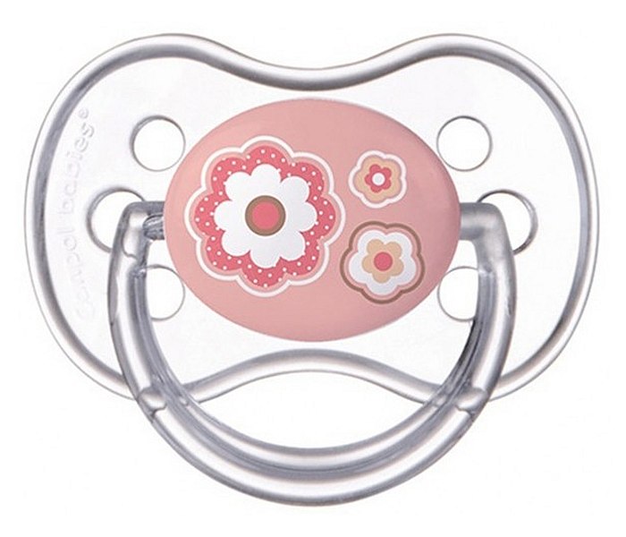 Varalica silikon symmetric  18 mjeseci pink flowers