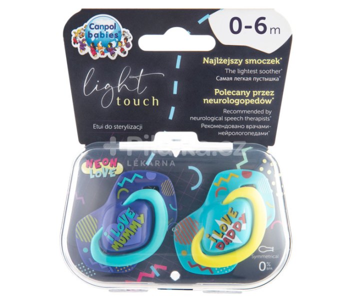 Varalica silikon 0-6mj simetrična Neon Love 2/1