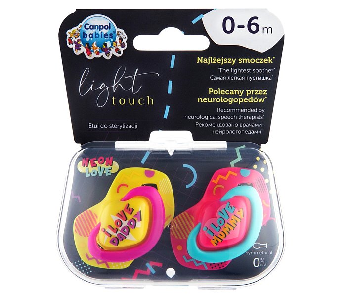 Varalica silikon 0-6mj simetrična Neon Love 2/1