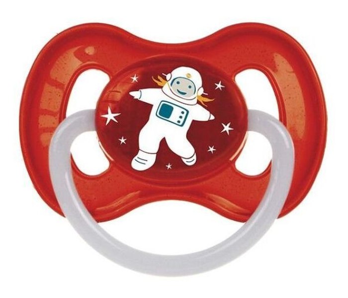 Varalica kaucuk  0-6  mjeseci- space red