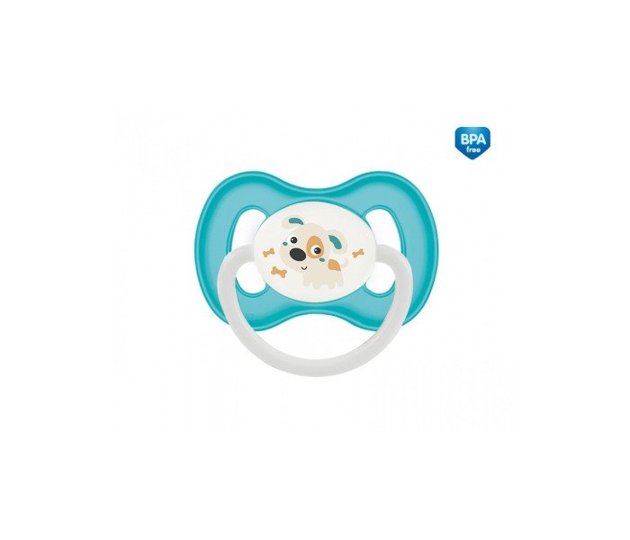 Varalica silikon-simetrična tirkiz 0-6m