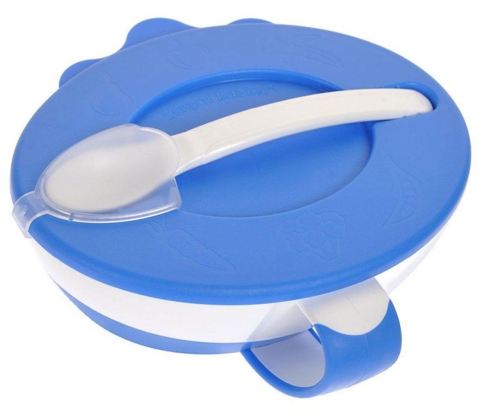 Činija sa kašikom, plava