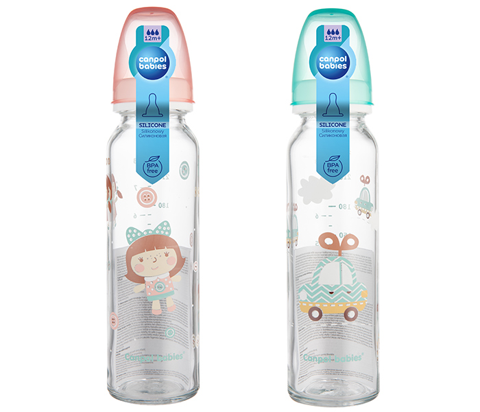 Flašica staklena 240ml,12+