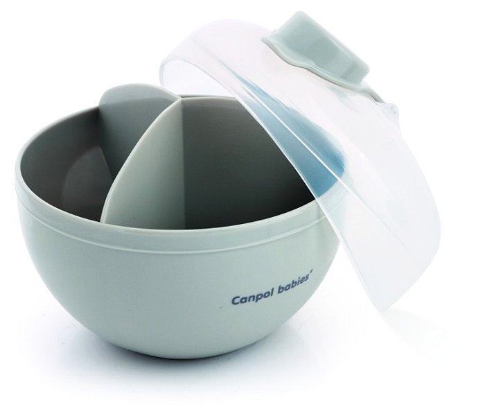 Posuda Canpol babies za mlijeko siva