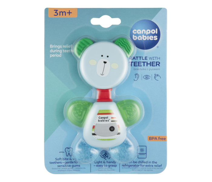 Canpol babies vodena glodalica  - blue bear