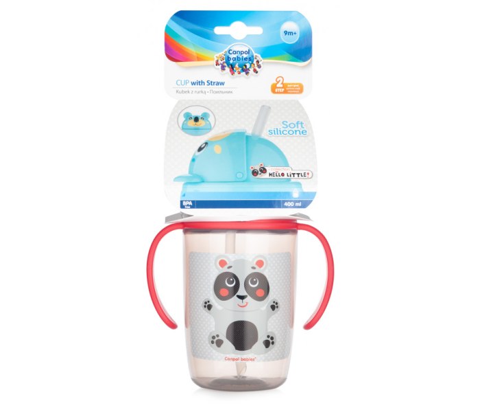 Solja sa silikonskim kljunom,400ml Hello little