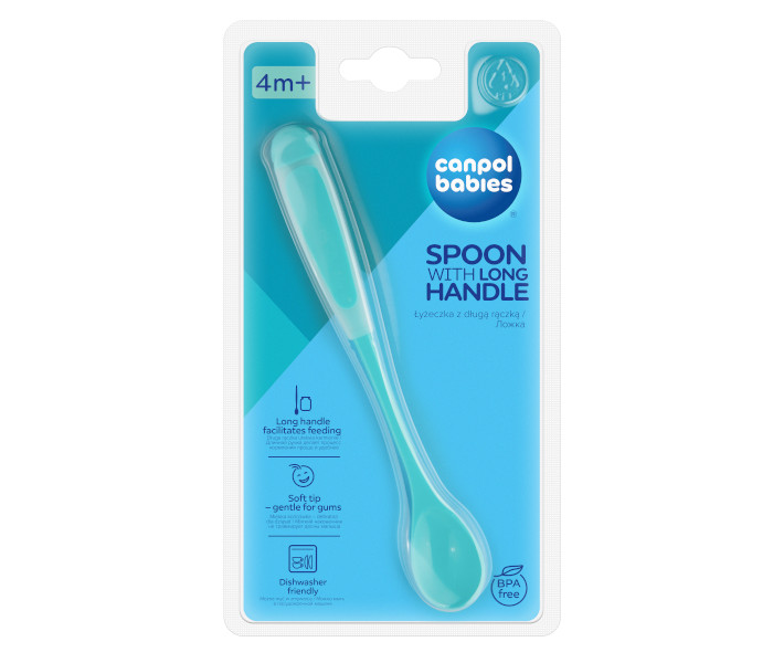 Kašika sa dugačkom drškom plava