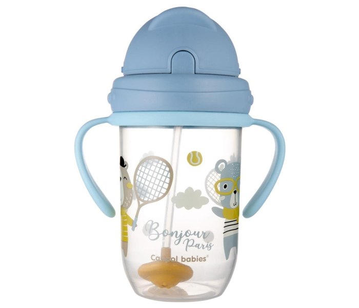 Šolja za bebe sa ručkama 270ml.plava  Bonjour Paris