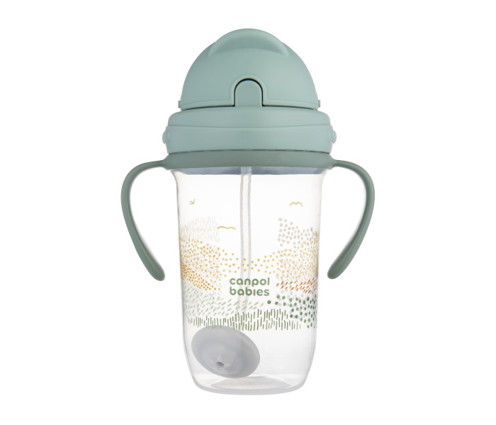 Šolja za bebe sa ručkama 270ml.bez prosipanja