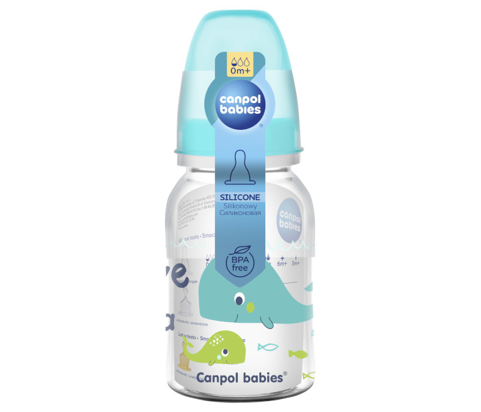 Canpol babies flašica 120ml.delfin