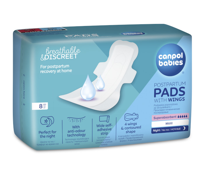 Ulošci za porodilje sa krilcima 8/1