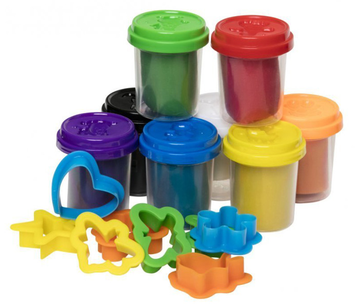 Set za modeliranje plastelin u tubi 16pcs