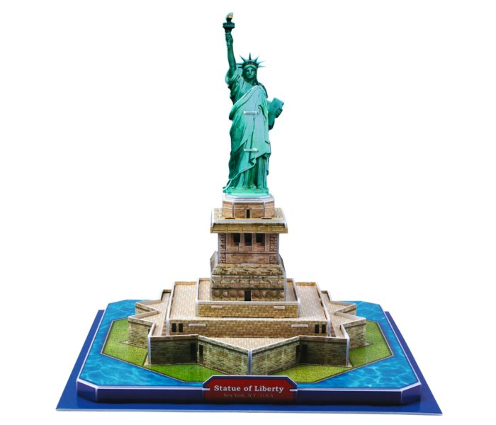 Puzle 3d statue of liberty
