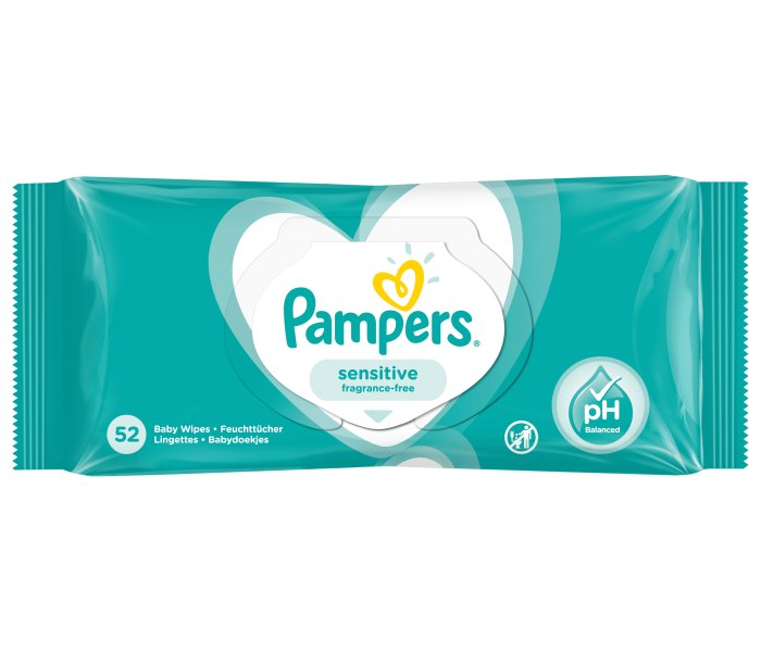 Pampers vlazne maramice baby 52kom.