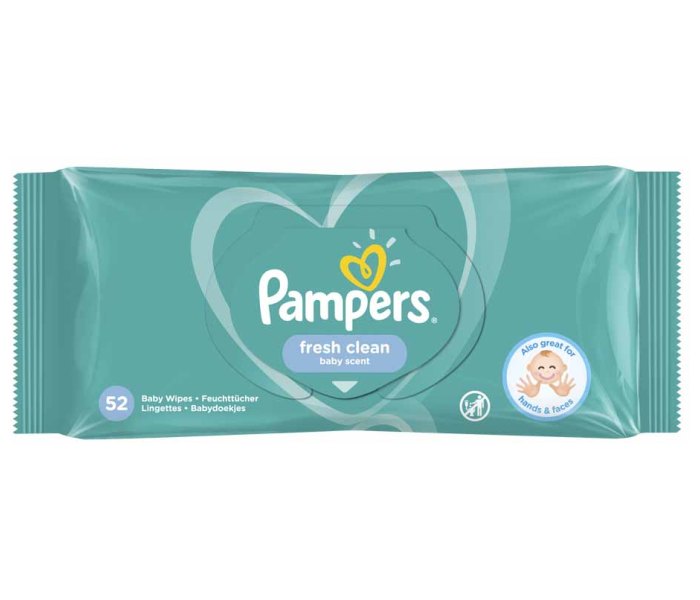 Pampers vlazne maramice fresh 52kom.
