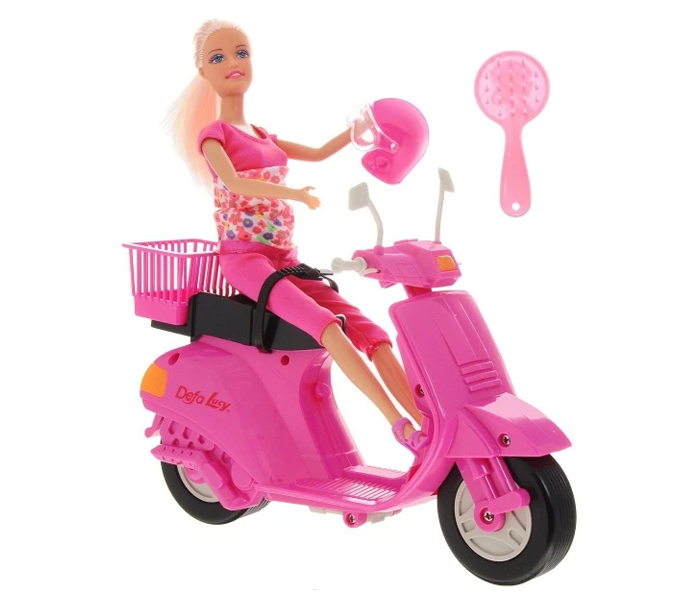 Igračka lutka Defa Lucy sa vespom