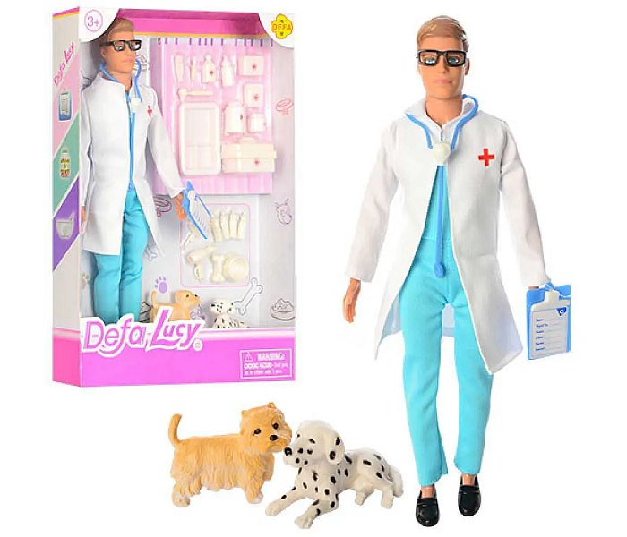 Igračka lutka Defa veterinar