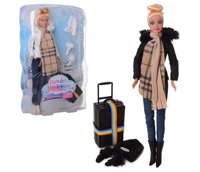 Igračka lutka Defa Lucy zimsko putovanje