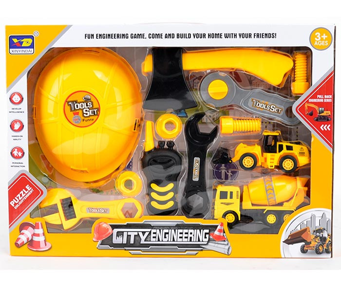 Igračka veliki alat set sa kamionom