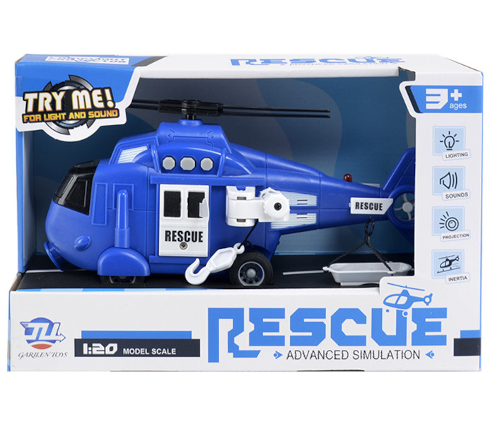 Igračka policijski helikopter sa svijetlom i zvukom