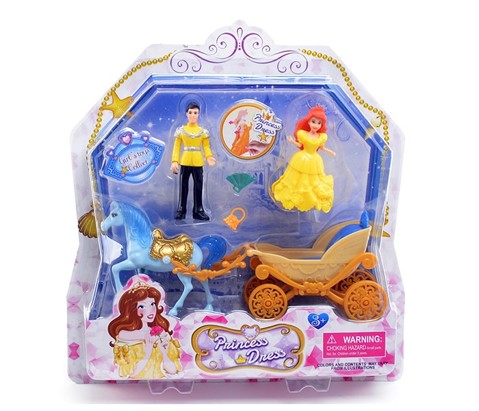 Igracka kocija sa figurama i accessorisom