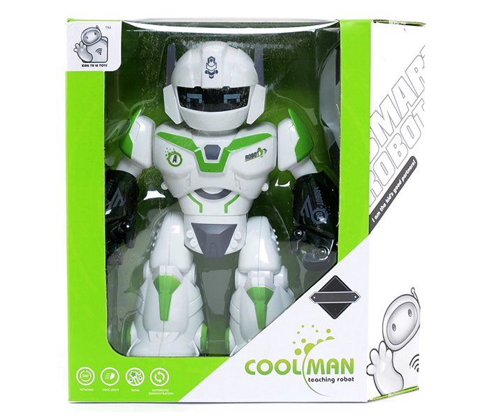 Igračka robot, zeleni mali