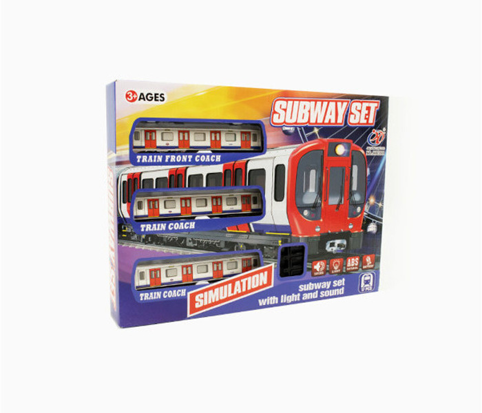 Igračka električna željeznica sa svjetlom