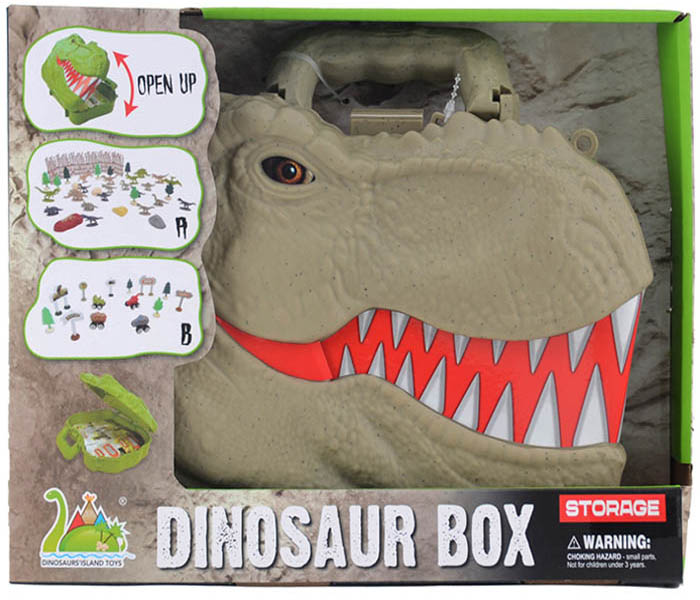 Igracka  kutija za odlaganje u obliku glave dinosaura