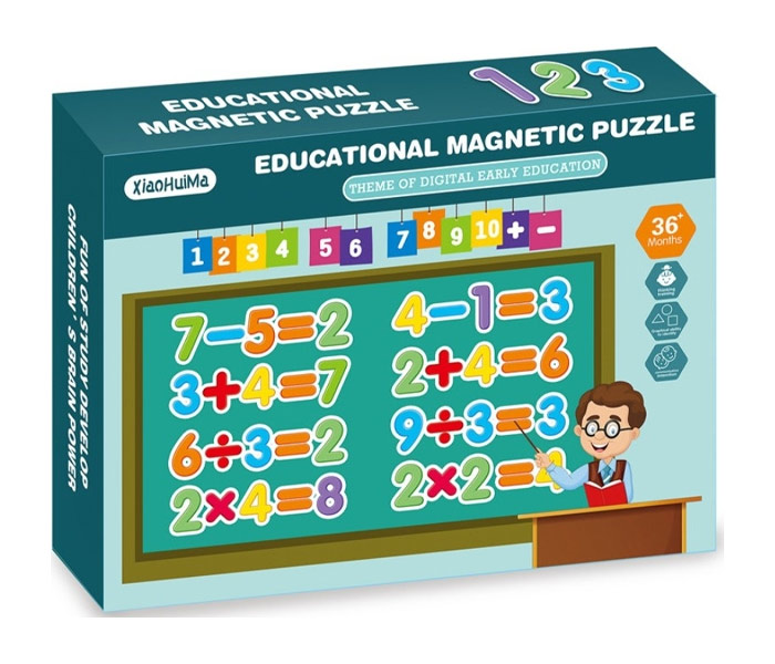 Igračka puzle  magnetni brojevi