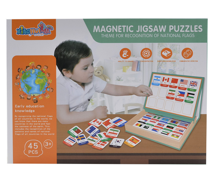 Igračka puzle  magnetne zastave država