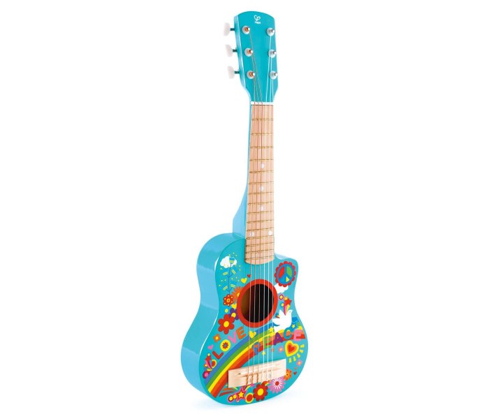 Igračka gitara tirkiz