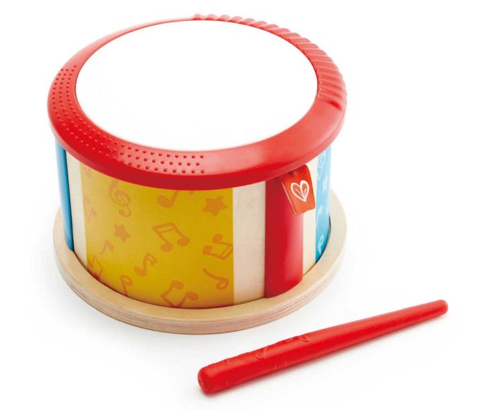 Igračka bebi bubanj dvostrani