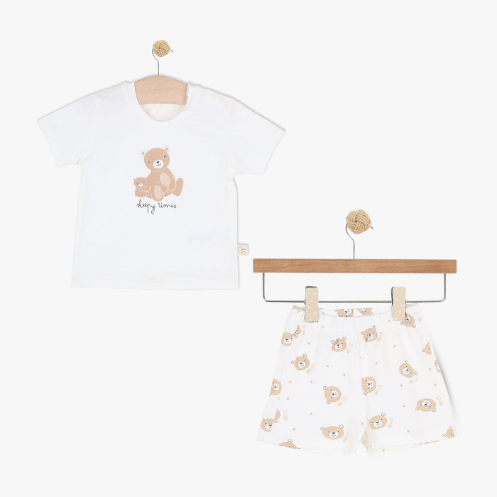 Bebi pidžama za dječake, kratki rukav 86