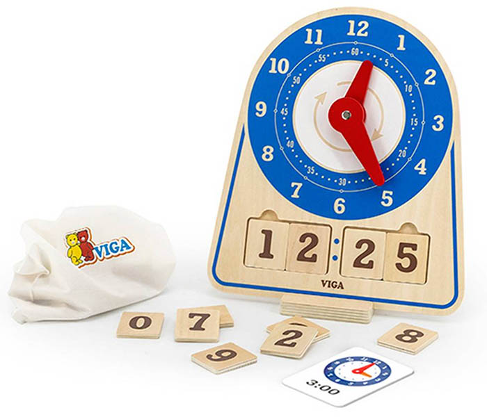 Igračka Master drveni sat za ucenje