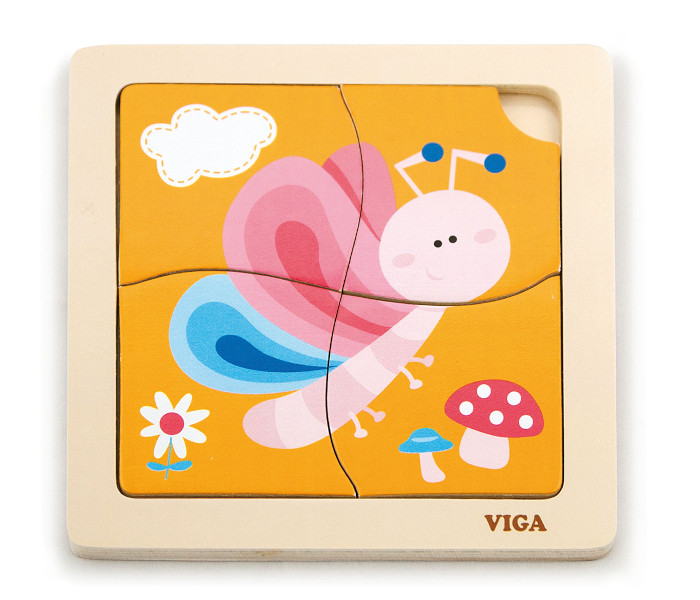 Igračka Master drvene puzle leptir