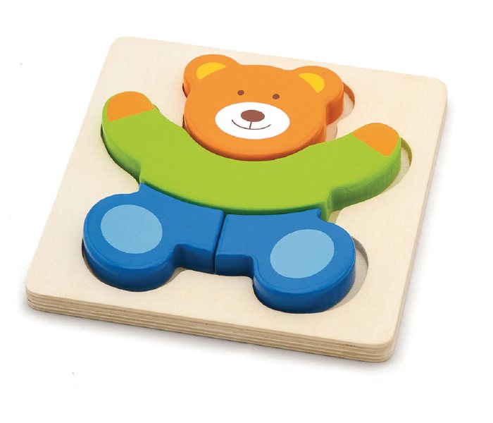 Igračka Master drvene puzle medvjedić